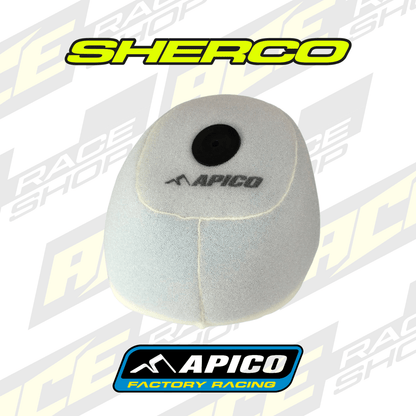 APICO NON - OILED AIR FILTER FOR SHERCO SE - R125 - 300 2025, SE - F250 - 500 2025 - ACE Race Shop
