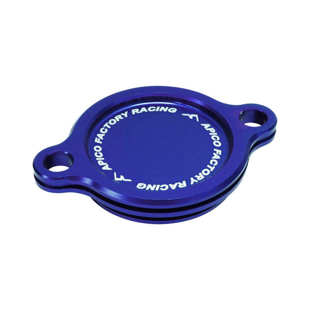APICO OIL FILTER COVER KAWASAKI/SUZUKI KX250F 05 - 23, KX250XC 21 - 23, RM - Z250 05 - 06 - ACE Race Shop