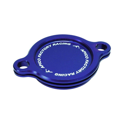 APICO OIL FILTER COVER KAWASAKI/SUZUKI KX250F 05 - 23, KX250XC 21 - 23, RM - Z250 05 - 06 - ACE Race Shop