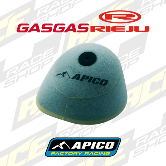 APICO PRE - OILED AIR FILTER FOR GAS GAS/RIEJU EC/XC 250 - 300 18 - 20, MR250 - 300 21 - 23 - ACE Race Shop