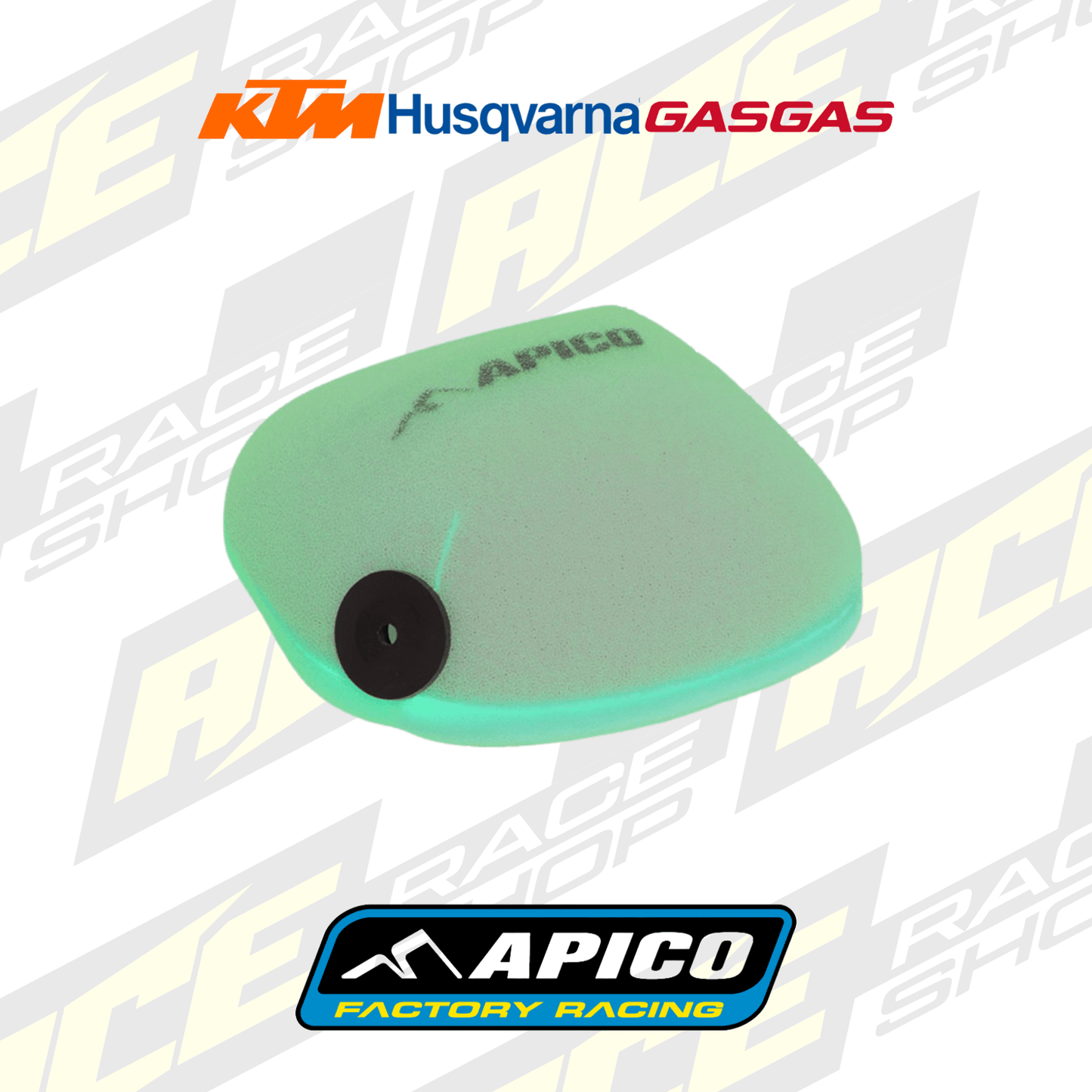 APICO PRE - OILED AIR FILTER FOR SX85 18 - 26, TC85 18 - 26, MC85 21 - 26 - ACE Race Shop