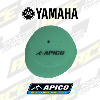 APICO PRE - OILED AIR FILTER FOR YAM YZ125 - 250 97 - 26, YZ125 - 250X 16 - 26, YZ250F 01 - 13, YZ450F 03 - 09, WR250F 01 - 02 - ACE Race Shop