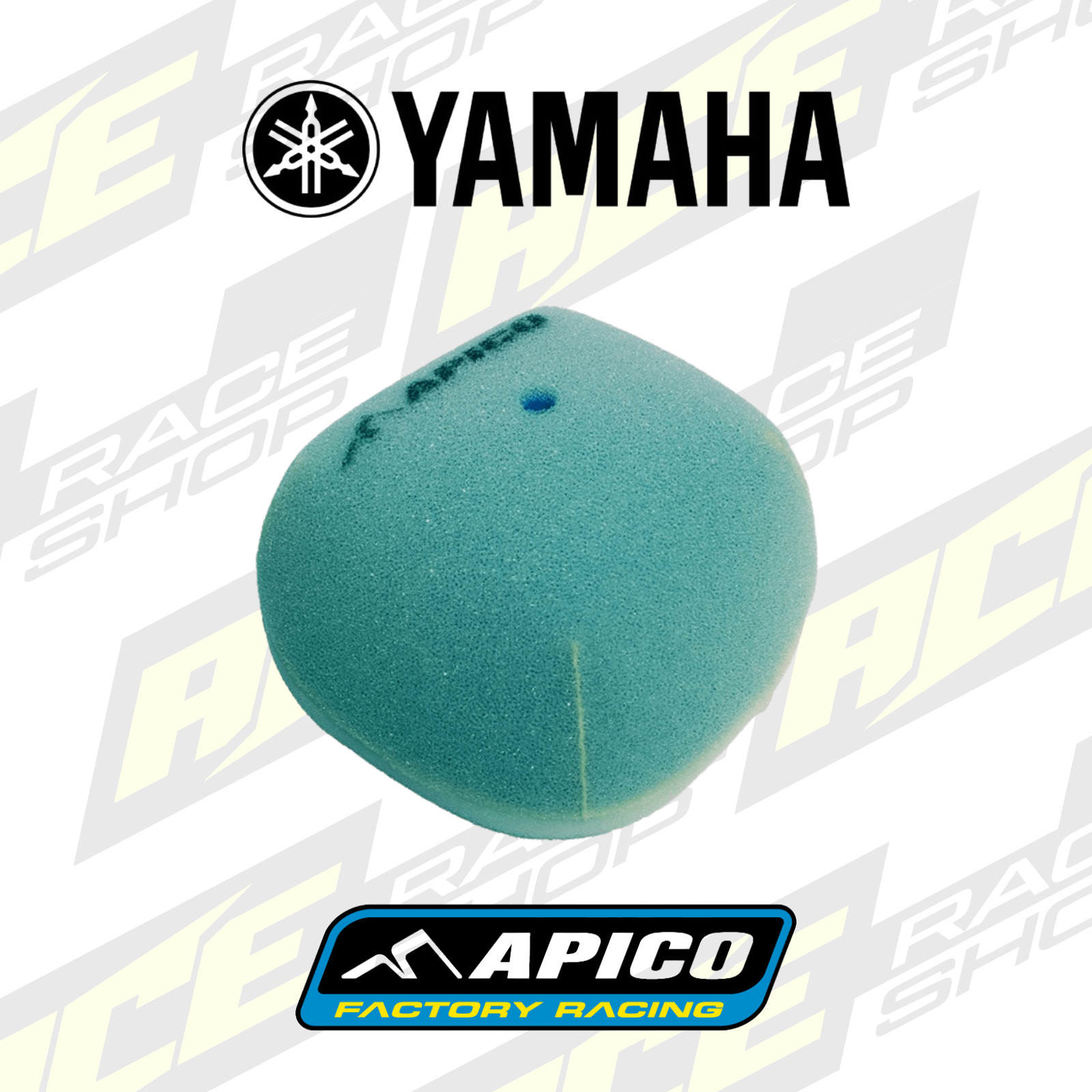 APICO PRE - OILED AIR FILTER FOR YAMAHA YZ65 18 - 26 - ACE Race Shop