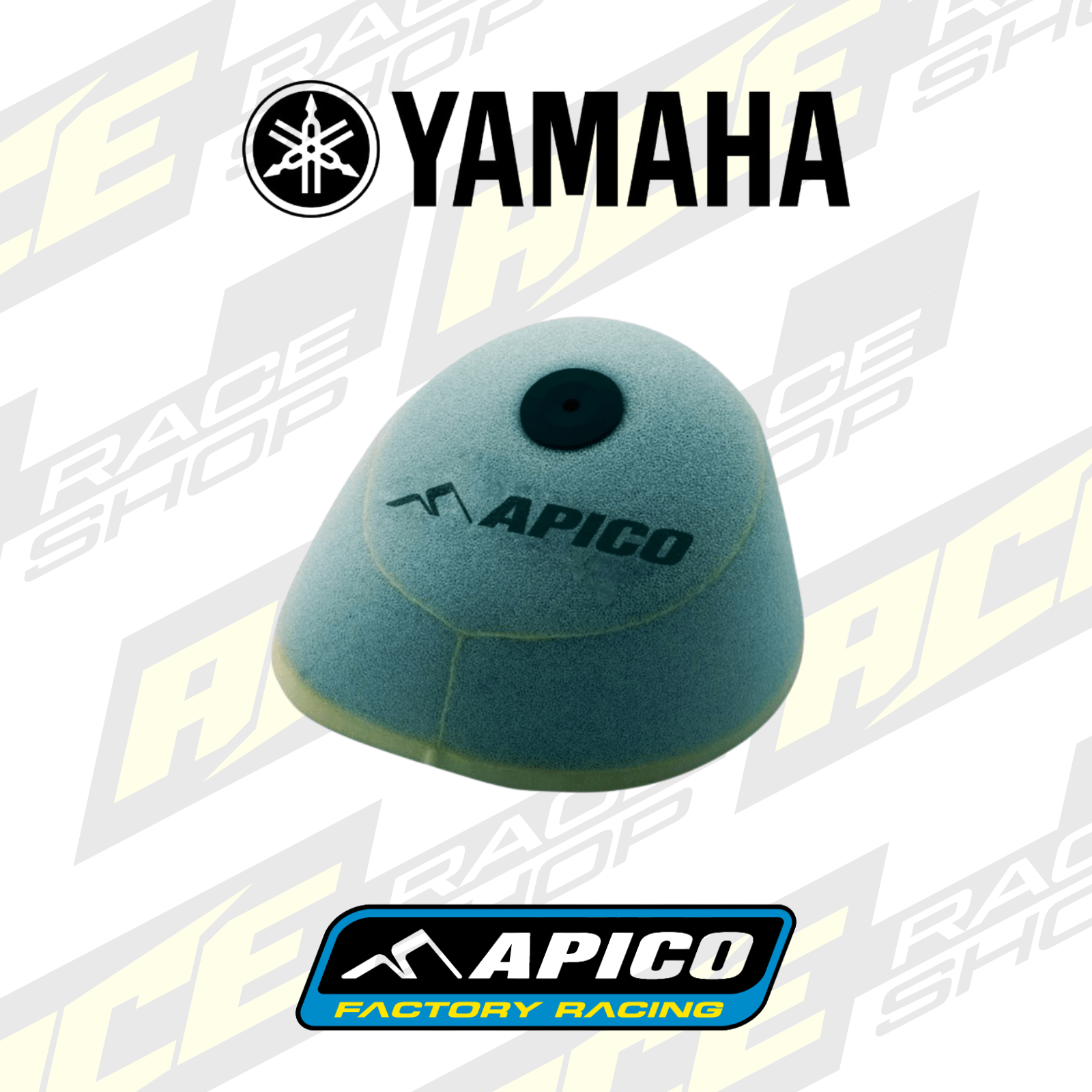 APICO PRE - OILED AIR FILTER FOR YAMAHA YZ85 02 - 26 - ACE Race Shop