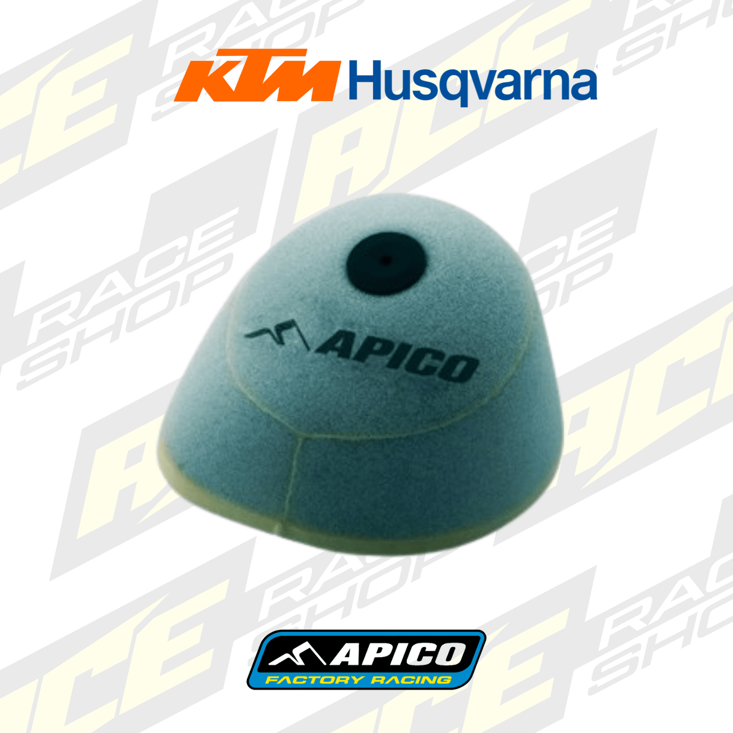 APICO PRE - OILED AIR FILTER TO FIT KTM & HUSQVARNA 2011 - 2017 - ACE Race Shop