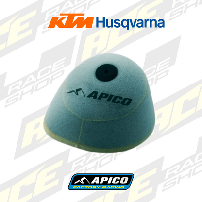 APICO PRE - OILED AIR FILTER TO FIT KTM & HUSQVARNA 2011 - 2017 - ACE Race Shop