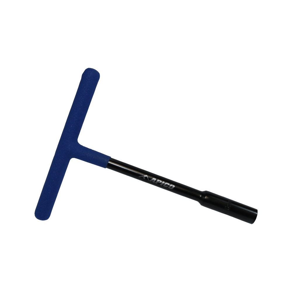 APICO T - BAR PREMIUM BLACK/BLUE 10MM - ACE Race Shop