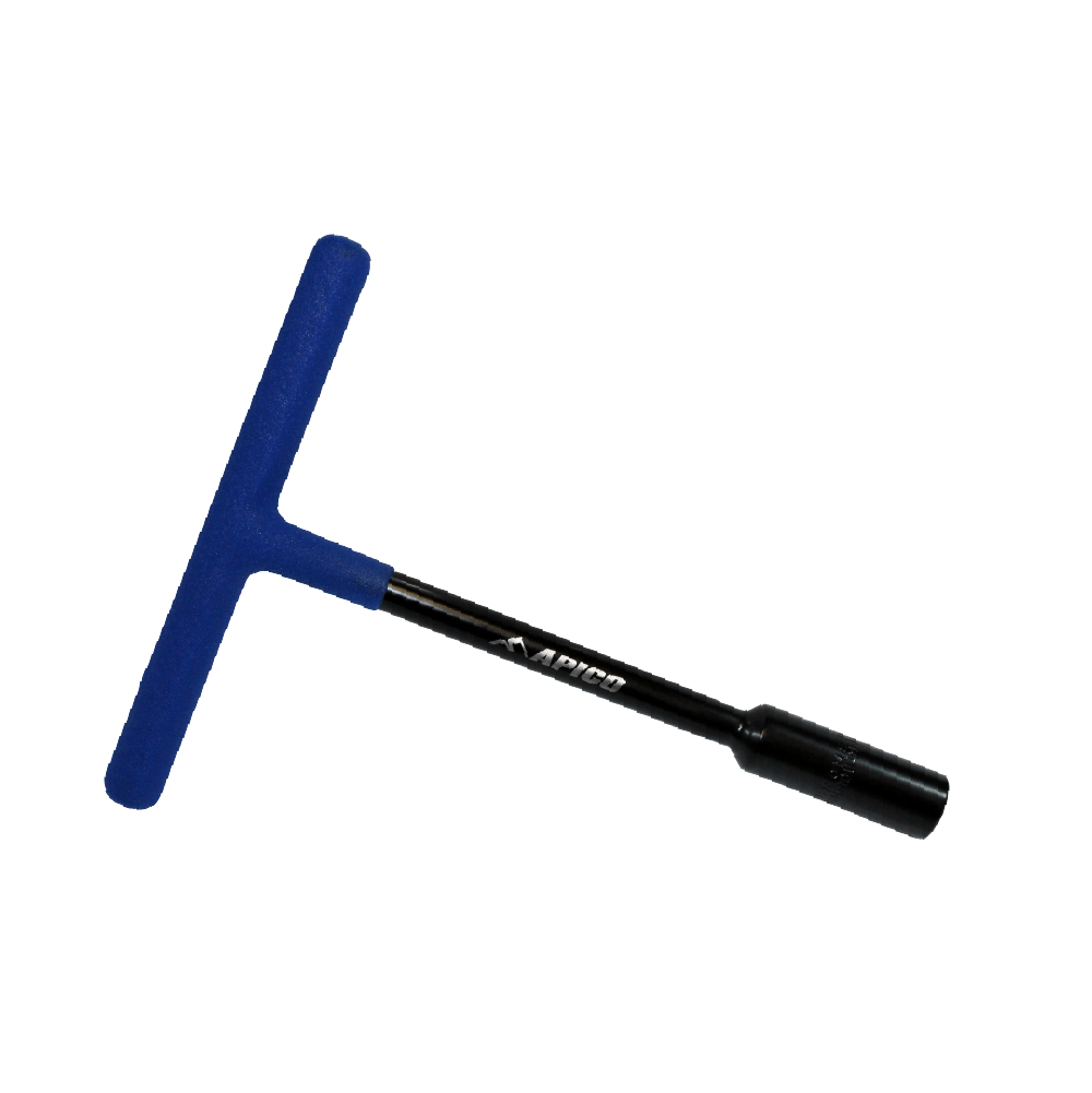 APICO T - BAR PREMIUM BLACK/BLUE 12MM - ACE Race Shop