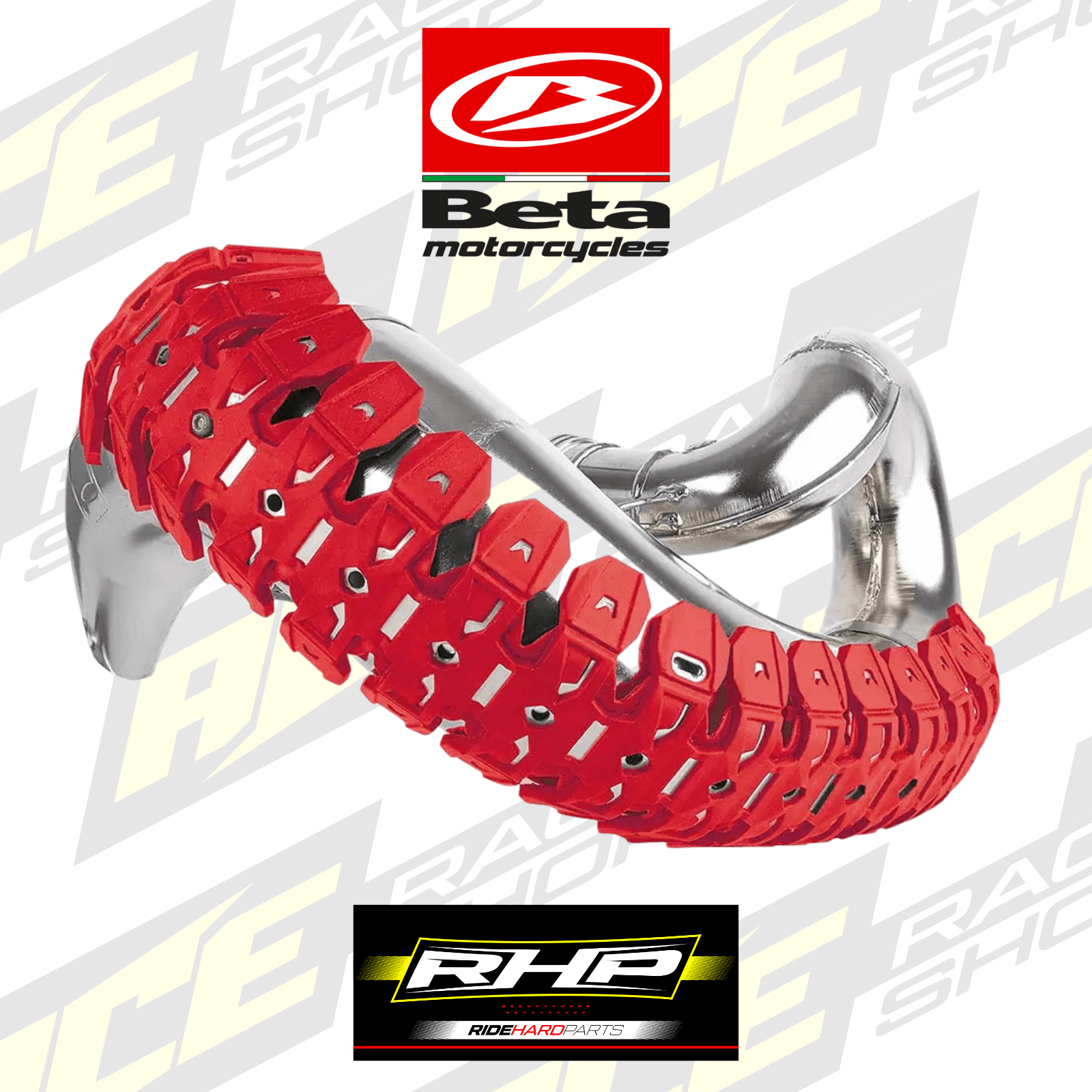 BETA RR EXHAUST PIPE GUARD PROTECTOR 125 200 250 300 2013 - 2026 RR - ACE Race Shop