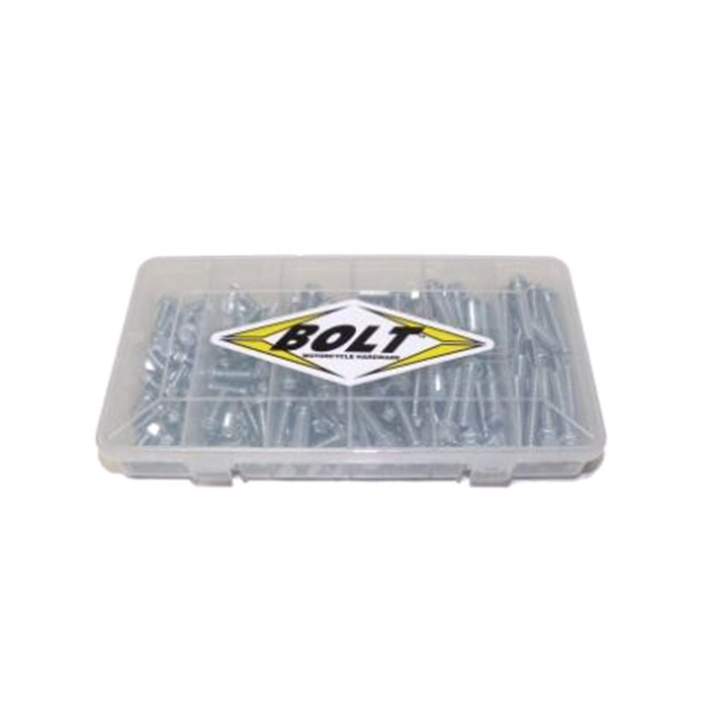 BOLT BOLT SELECTION BOX 150PCS 12MM,16MM,20MM,25MM,30MM,35MM - ACE Race Shop