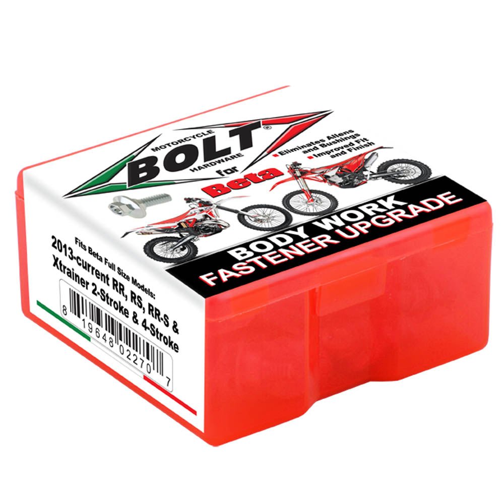 BOLT PLASTIC FASTENER KIT BETA 125 - 300RR 13 - 23, 350 - 500RR 13 - 23 (R) - ACE Race Shop