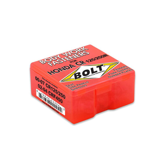 BOLT PLASTIC FASTENER KIT HONDA CR125 00 - 07, CR250 00 - 07, CRF450R 02 - 04 - ACE Race Shop