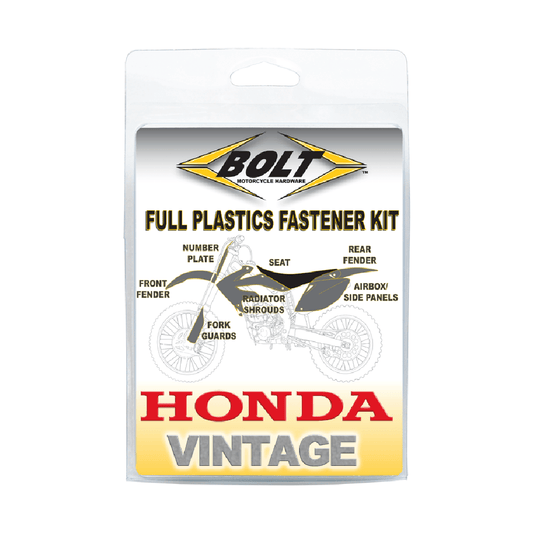 BOLT PLASTIC FASTENER KIT HONDA CR125 98 - 99, CR250 97 - 99 - ACE Race Shop
