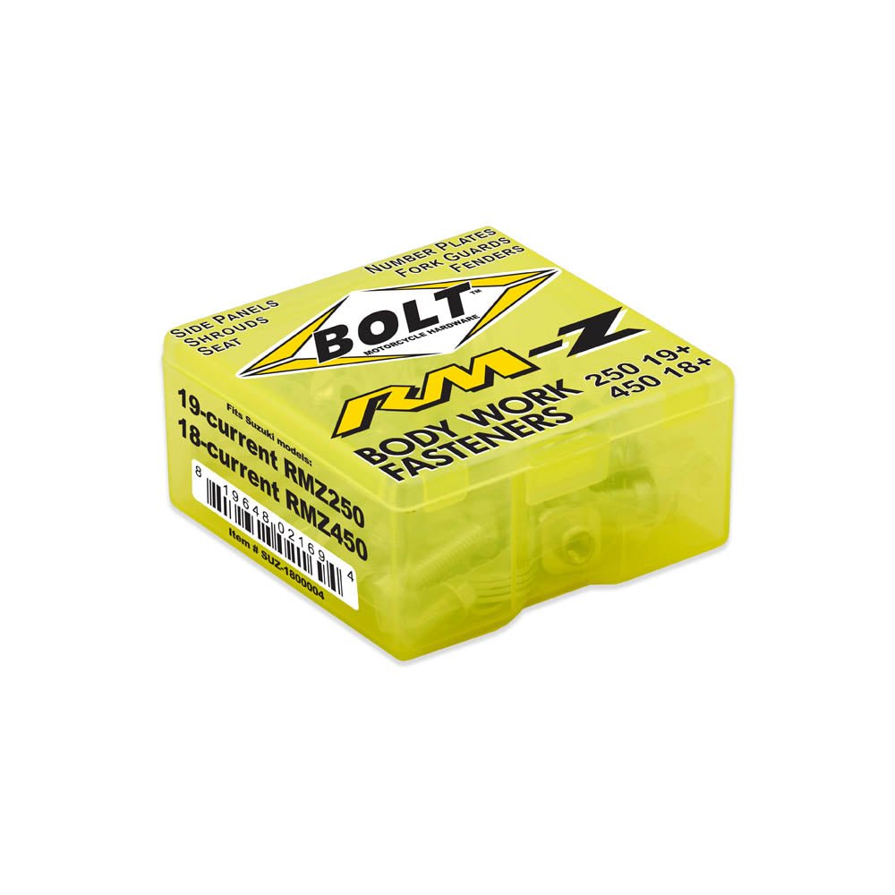 BOLT PLASTIC FASTENER KIT SUZUKI RM - Z250 19 - 23, RM - Z450 18 - 23 - ACE Race Shop