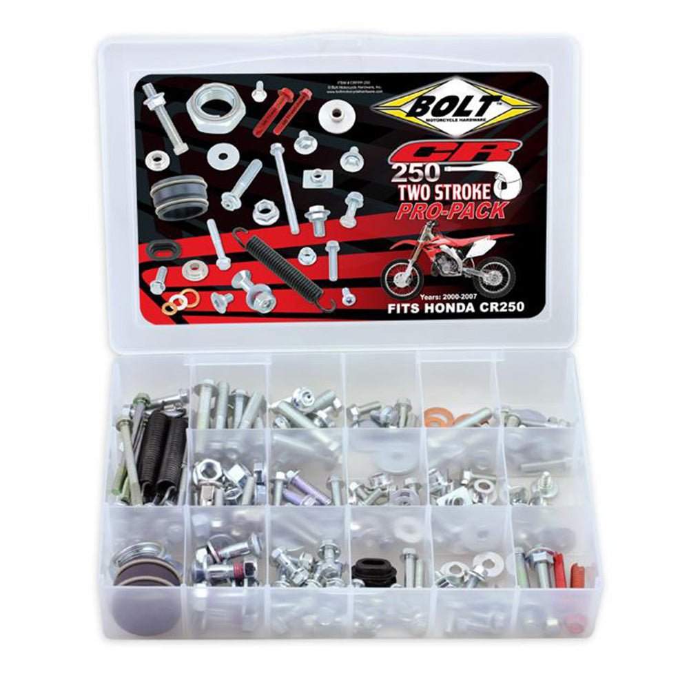 BOLT PRO PACK FASTENER KIT HONDA CR250 00 - 07 - ACE Race Shop