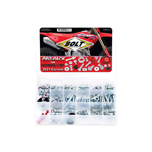 BOLT PRO PACK FASTENER KIT HONDA CRF250R - 450R 21 - 24 STYLE - ACE Race Shop