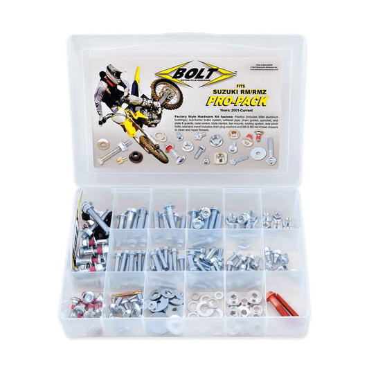BOLT PRO PACK FASTENER KIT SUZUKI RM/RM - Z 01> - ACE Race Shop