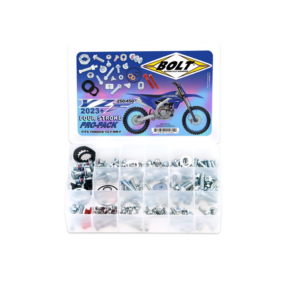 BOLT PRO PACK FASTENER KIT YAMAHA YZ250F 2024, YZ450F 23 - 24, YZFX/WR450F 2024 - ACE Race Shop