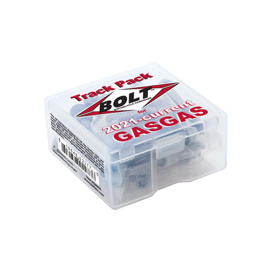 BOLT TRACK PACK FASTENER KIT GAS GAS MC/MC - F/EC/EC - F/EX/EX - F 21 - 24 STYLE - ACE Race Shop
