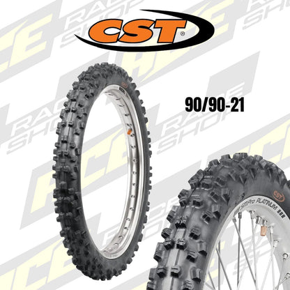 CST FRONT & REAR ENDURO TYRES PAIR COMBO - FIM E-Marked Road Legal CM724 CM723 - ACE Race Shop
