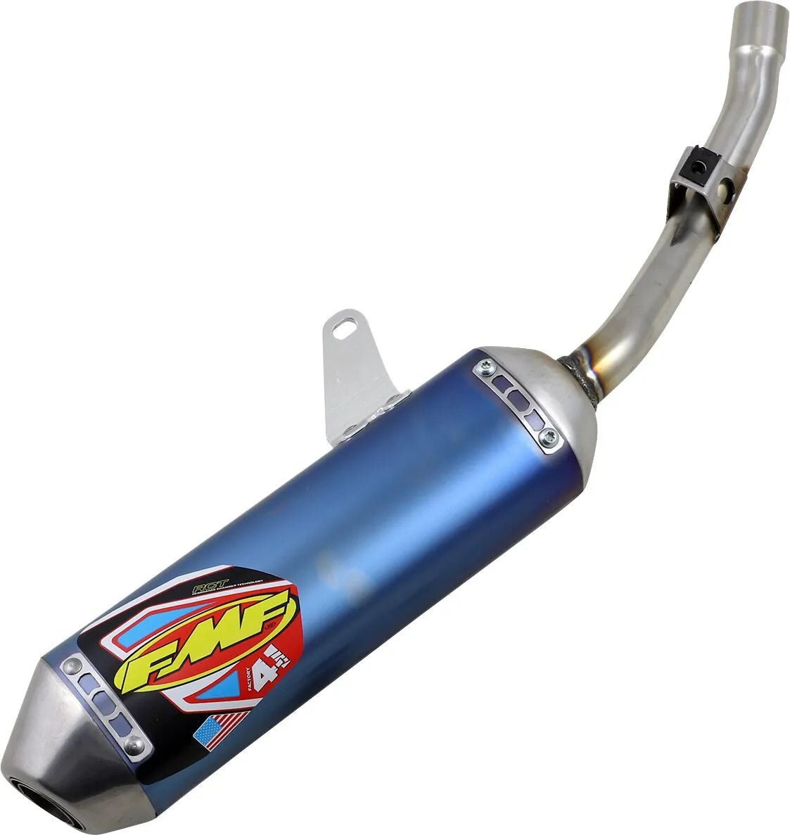 Factory 4.1 RCT Exhaust Silencer 08-25 Kawasaki KLX 140 F G L R - FMF 042383 - ACE Race Shop