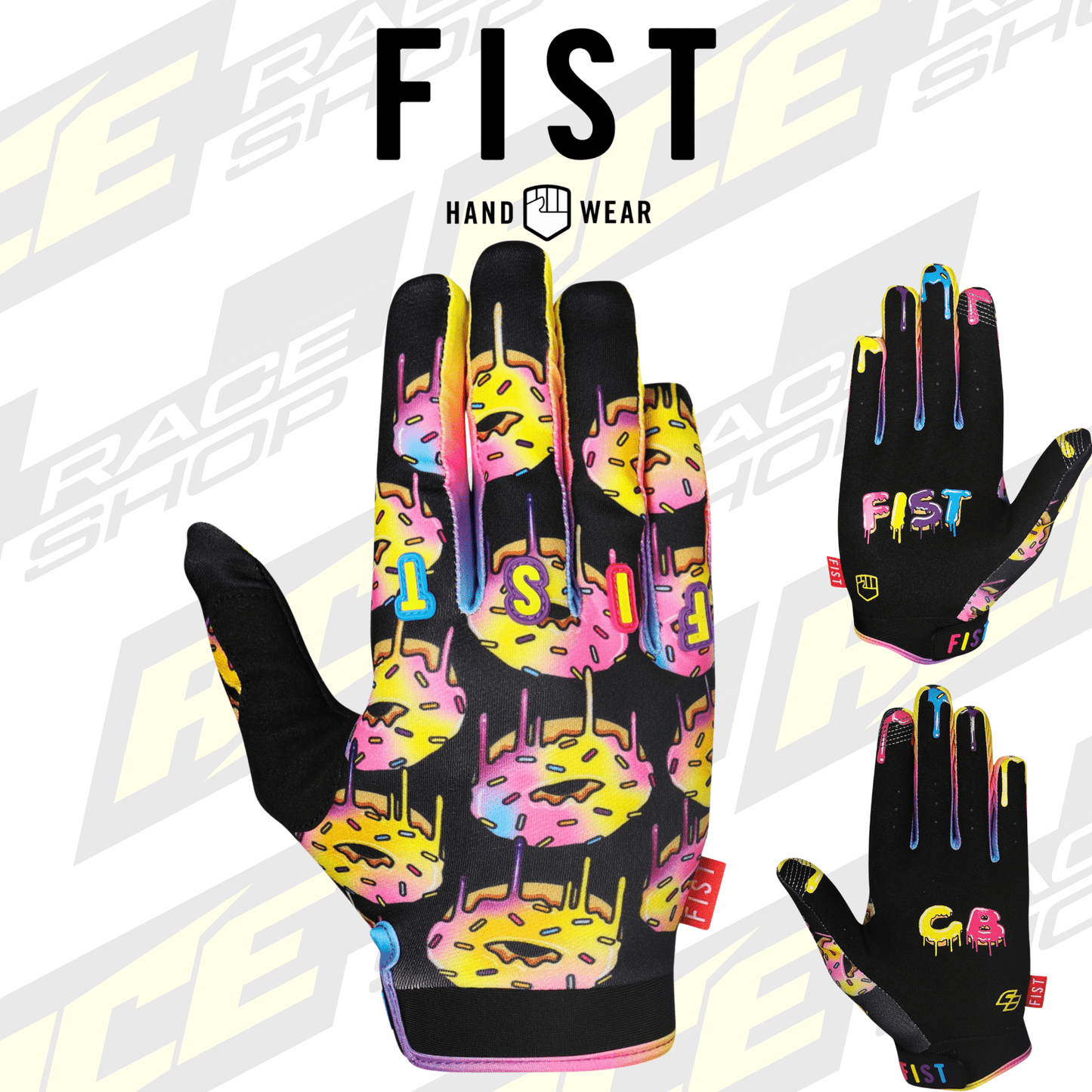 FIST DONUT SPRINKLE CHAPTER 27 GLOVE - ADULTS MX MOTOCROSS ENDURO - ACE Race Shop