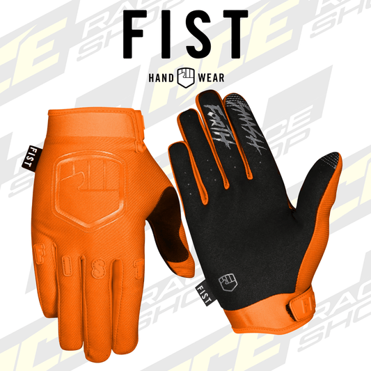 FIST ORANGE STOCKER GLOVES - ADULTS MX MOTOCROSS ENDURO MTB GLOVE - ACE Race Shop