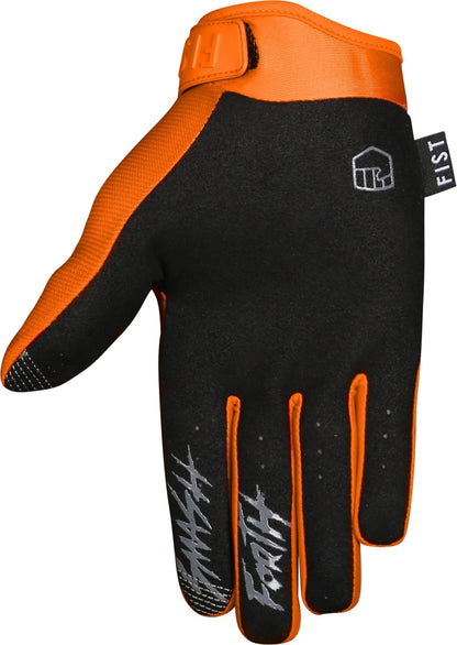 FIST ORANGE STOCKER GLOVES - ADULTS MX MOTOCROSS ENDURO MTB GLOVE - ACE Race Shop
