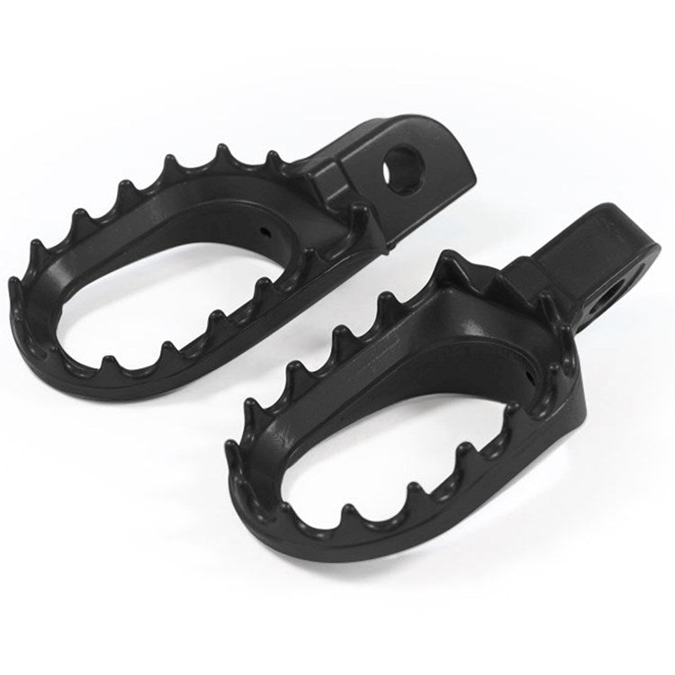 FOOT PEG TRIAL ALUMINIUM - ADJUSTABLE BLACK - ACE Race Shop