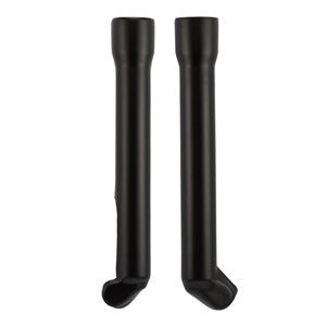 FORK GUARDS LOWER MONTESA 315R 00 - 04, 4RT 05 - 13 + 21 - 25, 4RT REPSOL 05 - 25 (SHOWA 39MM FORK) FACTORY BLACK - ACE Race Shop
