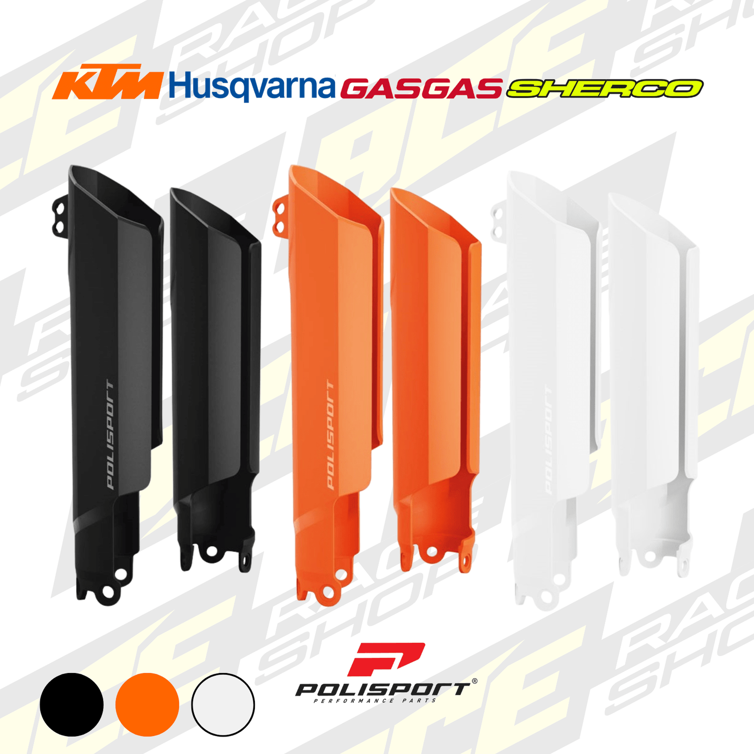 FULL WRAP FORK GUARD KTM/HUSKY/GAS/SHER 2015 - 2026 - ACE Race Shop