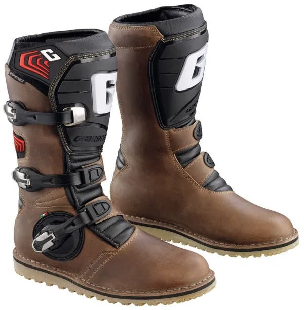 Gaerne Balance Oiled Brown Trials Boots - ACE Race Shop