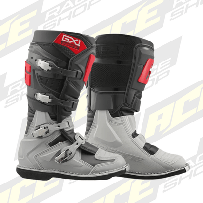 Gaerne GX - 1 Anthracite/Grey/Red MX Motocross/Enduro Boots - ACE Race Shop