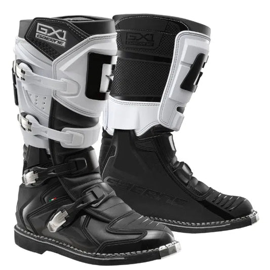 Gaerne GX 1 - White/Black MX Boots - ACE Race Shop