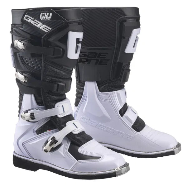 Gaerne GX - J White Kids MX Boots - ACE Race Shop