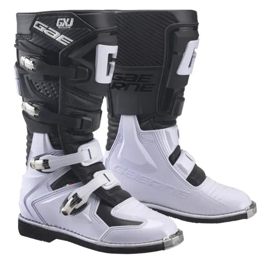 Gaerne GX - J White Kids MX Boots - ACE Race Shop