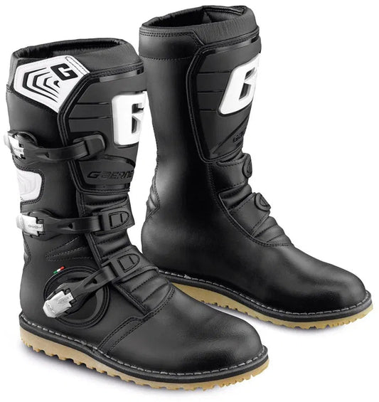 Gaerne Pro - Tech Black Trials Boots - ACE Race Shop