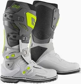 Gaerne SG.22 Anthractite/White/Grey MX Boots - ACE Race Shop