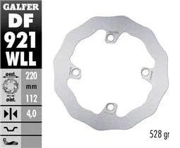 GALFER SHERCO DF921WLL SOLID REAR WAVE DISC 220x4mm - ACE Race Shop
