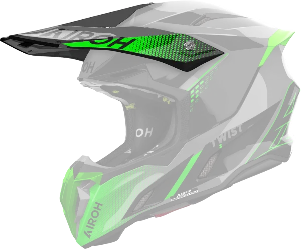 Airoh Twist 3 Helmet peaks - (all colours/designs)