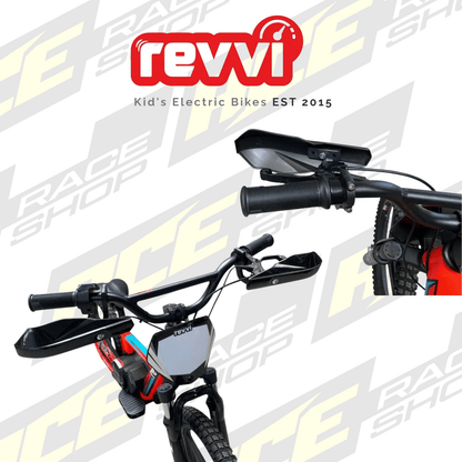 Hand guard kit – To fit Revvi 12″ + 16″ + 16″ plus + 16XL + 18″ + 20″ electric bikes - ACE Race Shop