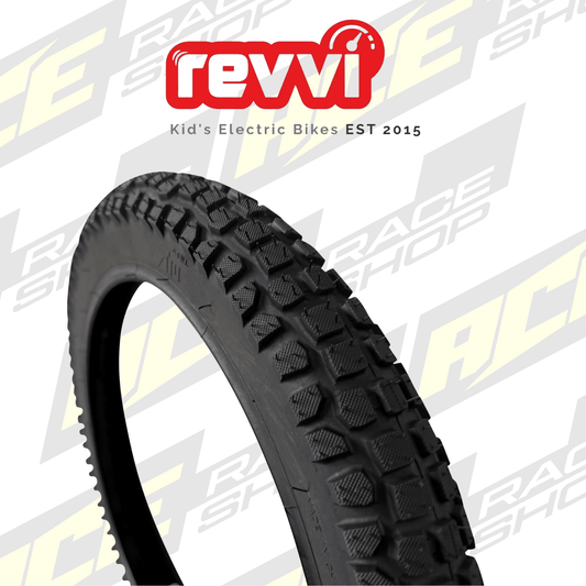 Heavy Duty Tyre 16″ 2.40 – To fit Revvi 16″ + 16″ Plus electric balance bikes - ACE Race Shop