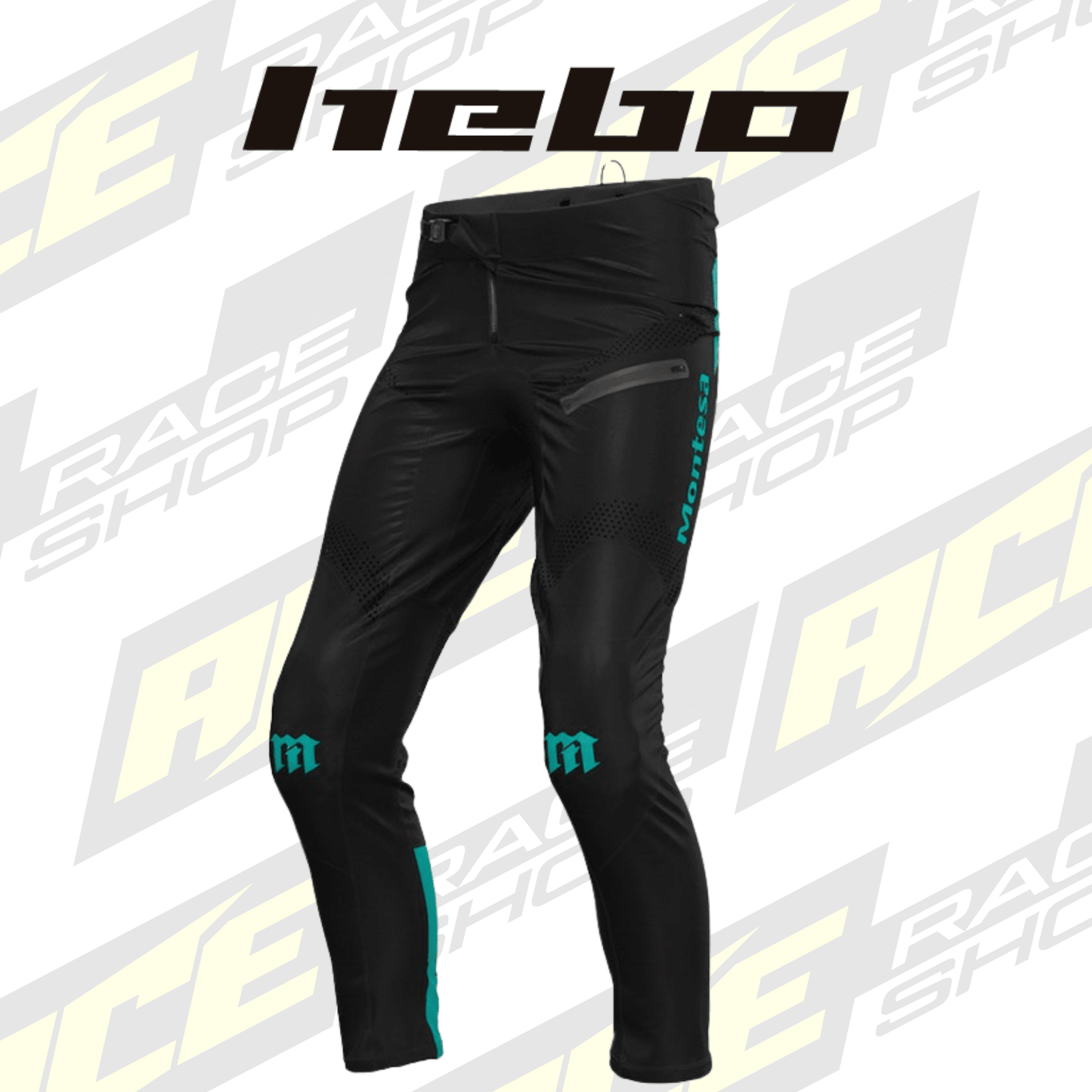 HEBO 2026 TRIALS PANT MONTESA CLASSIC TECH26 TURQUOISE - ACE Race Shop