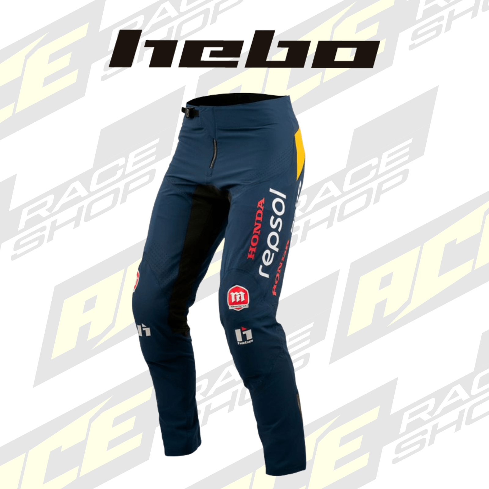 HEBO 2026 TRIALS PANT MONTESA TEAM TECH26 BLUE/PINK - ACE Race Shop