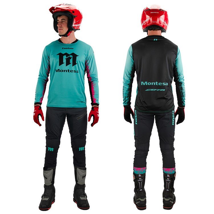 HEBO 2026 TRIALS SHIRT MONTESA CLASSIC TECH26 TURQUOISE - ACE Race Shop