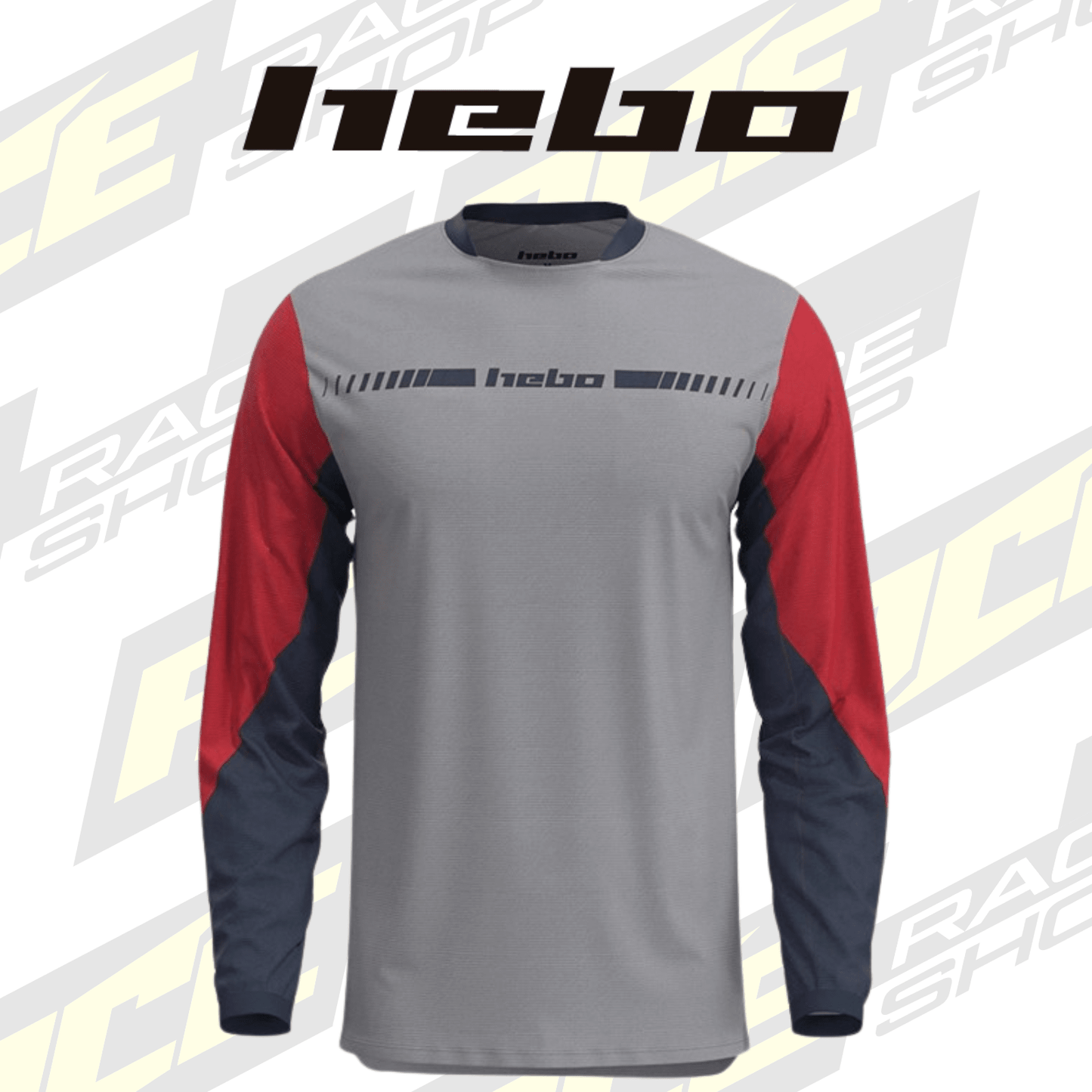 HEBO 2026 TRIALS SHIRT TECH26 BLUE - ACE Race Shop
