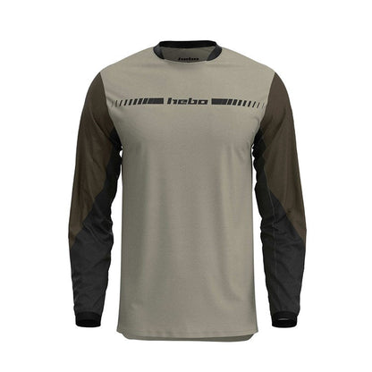 HEBO 2026 TRIALS SHIRT TECH26 KHAKI - ACE Race Shop