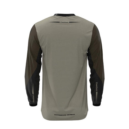 HEBO 2026 TRIALS SHIRT TECH26 KHAKI - ACE Race Shop