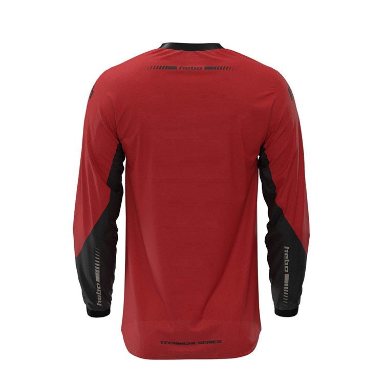 HEBO 2026 TRIALS SHIRT TECH26 RED - ACE Race Shop