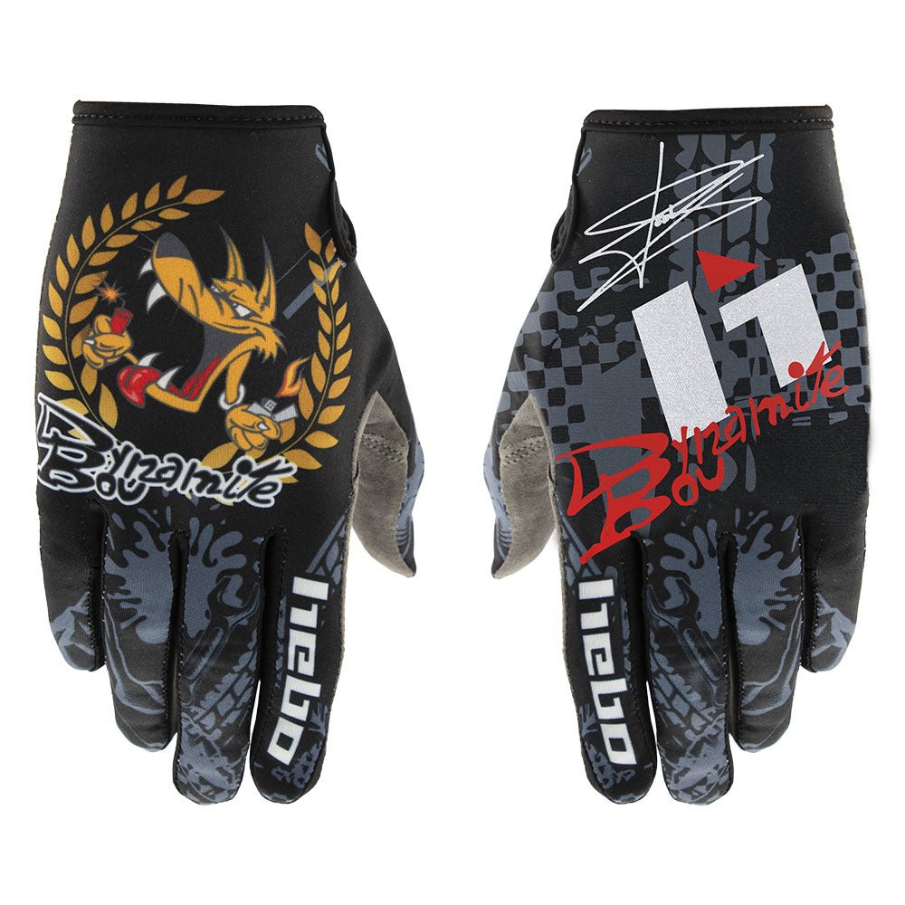 HEBO GLOVE TONI BOU 25 BLACK - ACE Race Shop